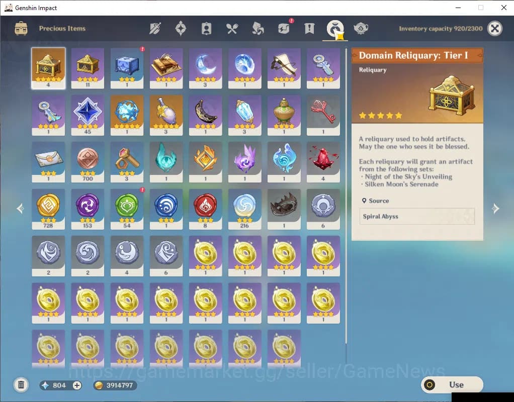 Genshin Impact Accounts ASIA|AR 59|11 Limited+5(*5Weapon)|MHuTao+Sign,Arle image 11