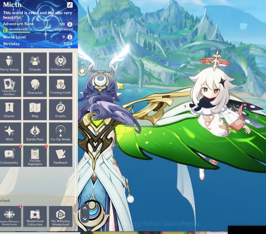 Genshin Impact Accounts ASIA|AR 59|11 Limited+5(*5Weapon)|MHuTao+Sign,Arle image 2