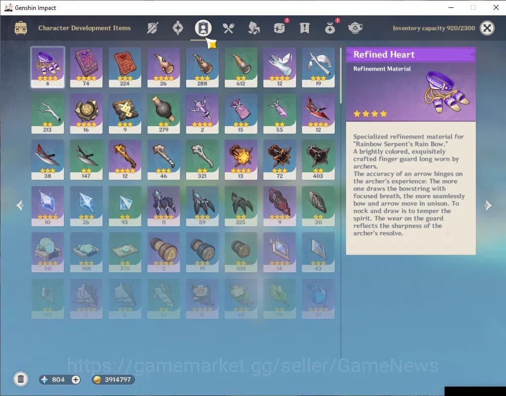 Genshin Impact Accounts ASIA|AR 59|11 Limited+5(*5Weapon)|MHuTao+Sign,Arle image 8