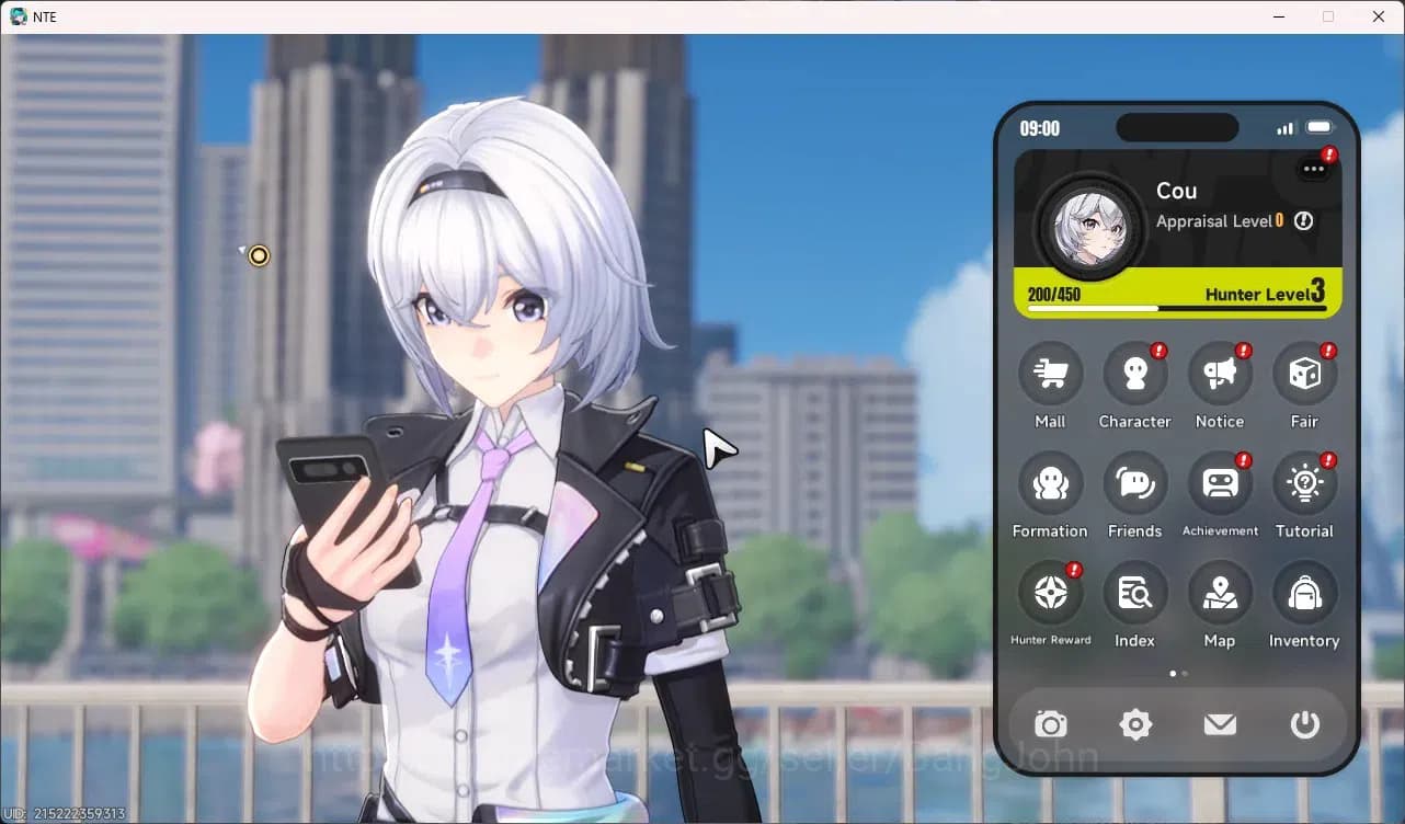 Neverness to Everness Accounts EU | Starter Lv 3 | 1 SSR Hotori + 3 SR Char + 1 S image 8