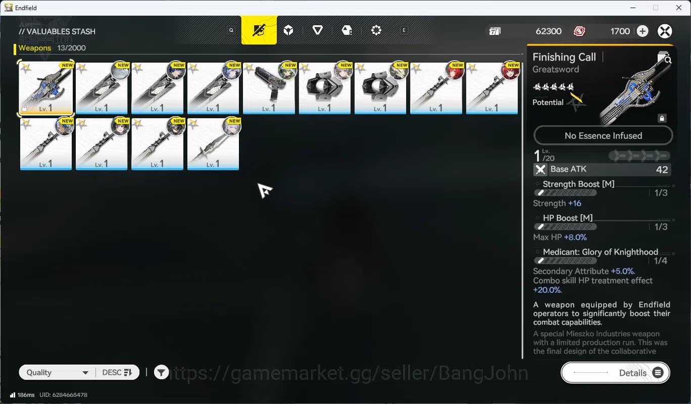 Arknights: Endfield Accounts Starter Fresh | NA/EU | New Horizons On | Day 2 Si image 3
