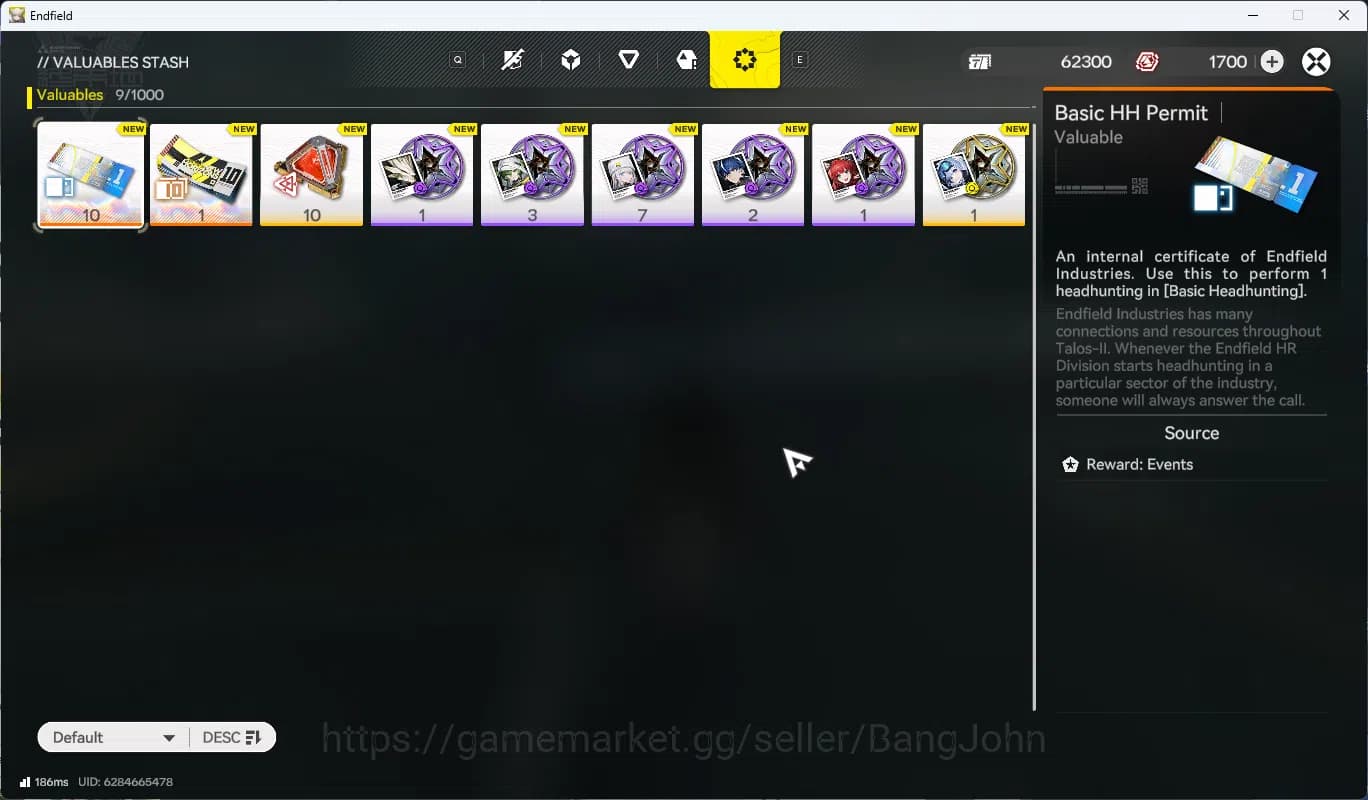 Arknights: Endfield Accounts Starter Fresh | NA/EU | New Horizons On | Day 2 Si image 4