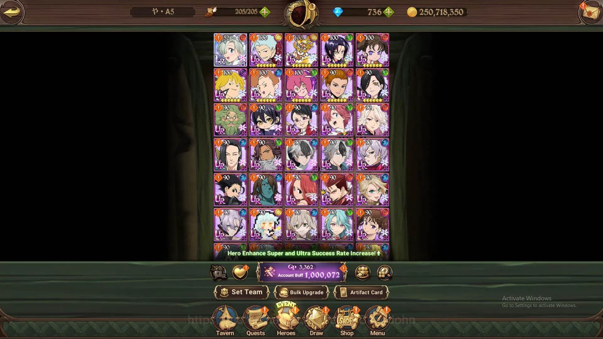 The Seven Deadly Sins: Grand Cross Accounts ASIA|1m CC|DM 736|1LR Elizabeth|Collab Tamaki Kota image 8