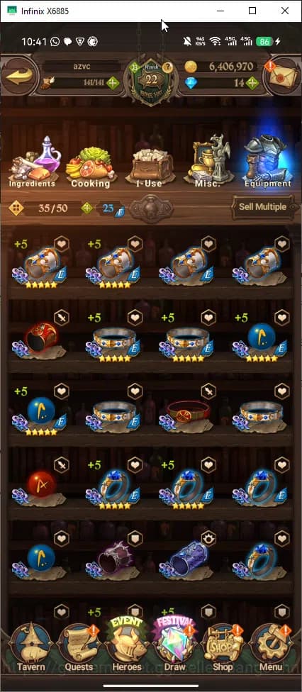 The Seven Deadly Sins: Grand Cross Accounts ASIA | 1M CC | Merlin Esca, ODK | Collab 2 FireFor image 13