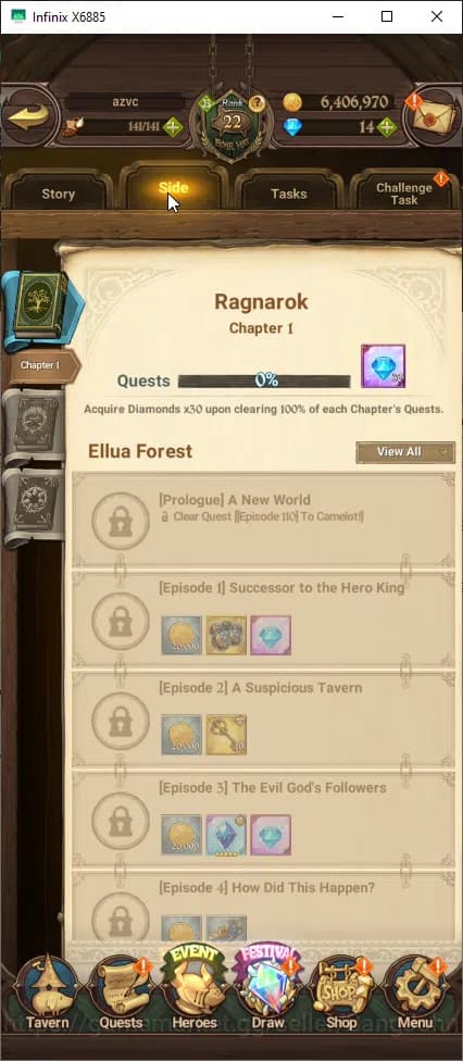 The Seven Deadly Sins: Grand Cross Accounts ASIA | 1M CC | Merlin Esca, ODK | Collab 2 FireFor image 7