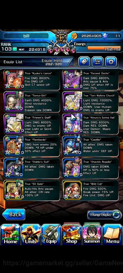 Grand Summoners Accounts Global|Rank 103|23 Ascend+11 TW|[S Miyu,Touma,LM I image 17