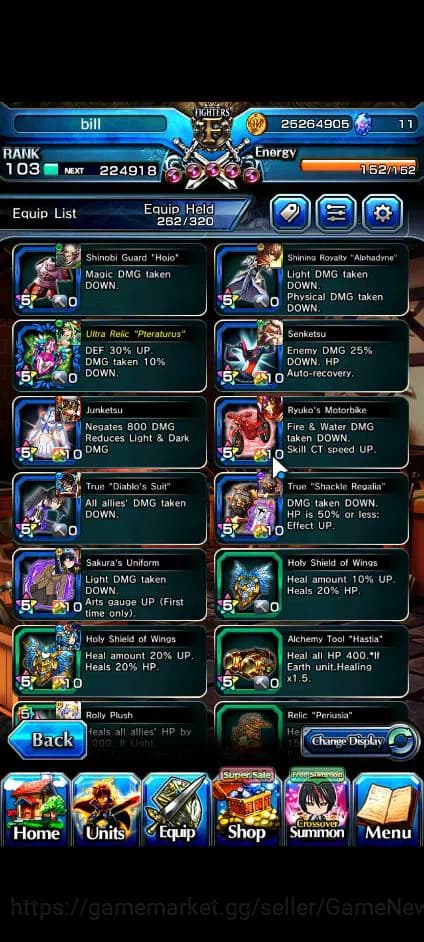 Grand Summoners Accounts Global|Rank 103|23 Ascend+11 TW|[S Miyu,Touma,LM I image 8