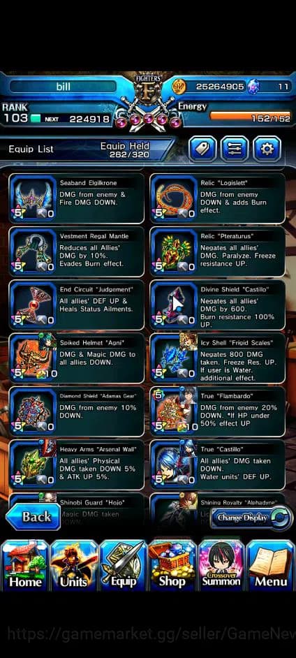 Grand Summoners Accounts Global|Rank 103|23 Ascend+11 TW|[S Miyu,Touma,LM I image 9