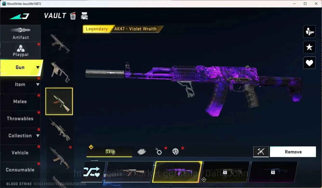 Blood Strike Accounts ASIA | AK47 7DS, Ethan BLEACH|5 Ultra Guns, 3 Ultr image 3