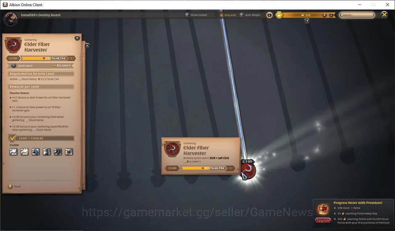 Albion Online Accounts ASIA | 25,7M Total Fame - 2,12M Silver|T8 Fiber Ha image 6