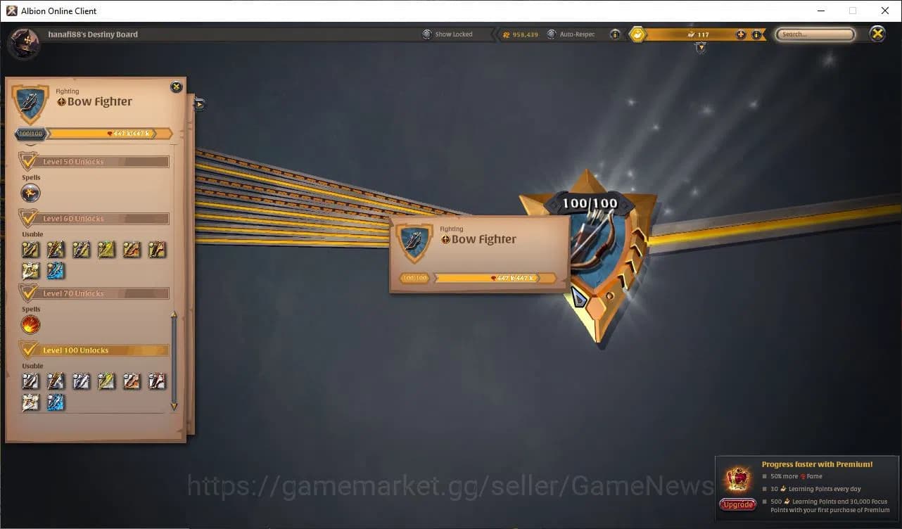 Albion Online Accounts ASIA | 25,7M Total Fame - 2,12M Silver|T8 Fiber Ha image 9
