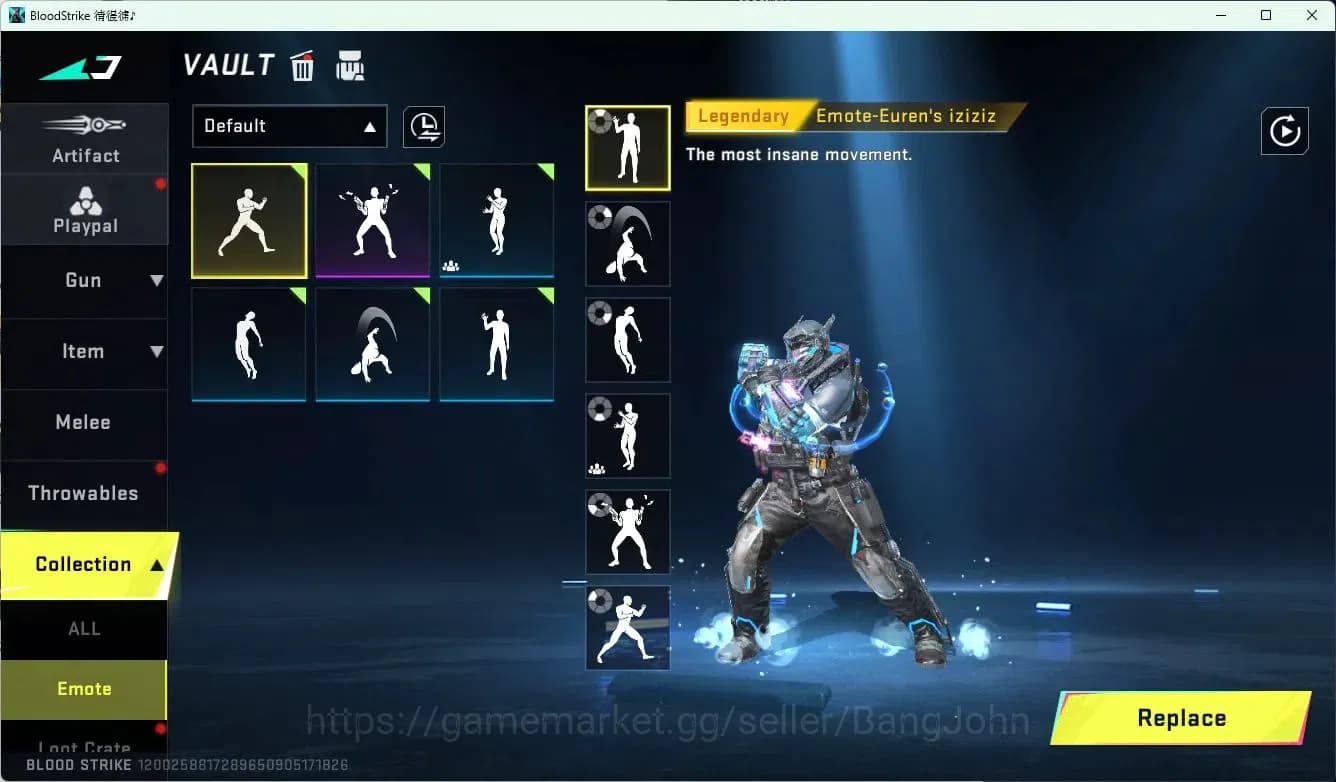 Blood Strike Accounts ASIA | 1 Eternal Gun | EVO FAL Evolved Draco | 1 A image 13
