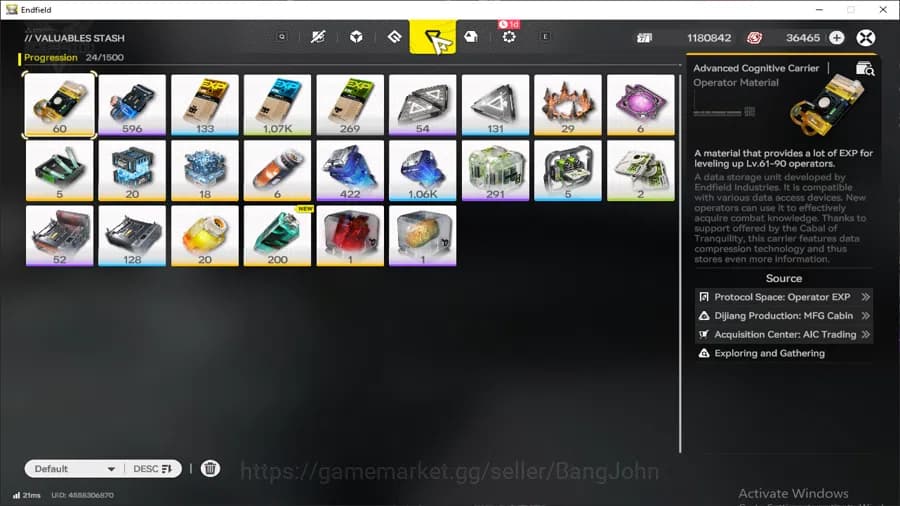 Arknights: Endfield Accounts ASIA | Lvl 54 | Yvone sign, Tangtang sign, Lifeng, image 7