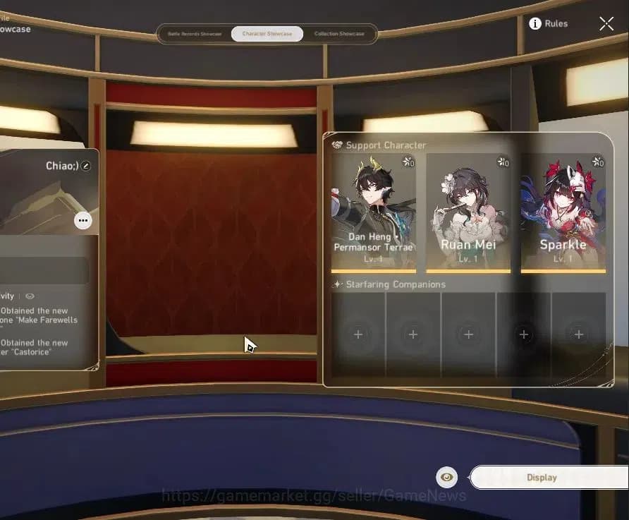 Honkai Star Rail Accounts Asia|TL 4|1 GCS|4 Limited|Castorice, Ruan Mei, Spa image 3