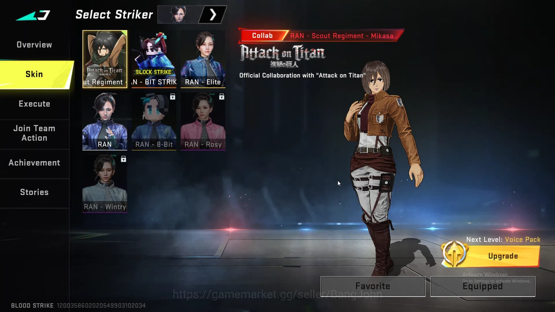 Blood Strike Accounts ASIA |MYTHIC 4 Eternal | Eternal M4 (Inspection) image 10