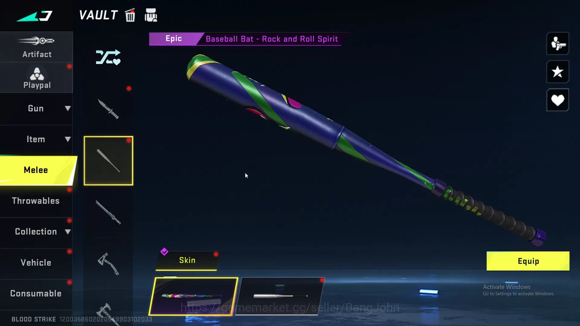 Blood Strike Accounts ASIA |MYTHIC 4 Eternal | Eternal M4 (Inspection) image 7