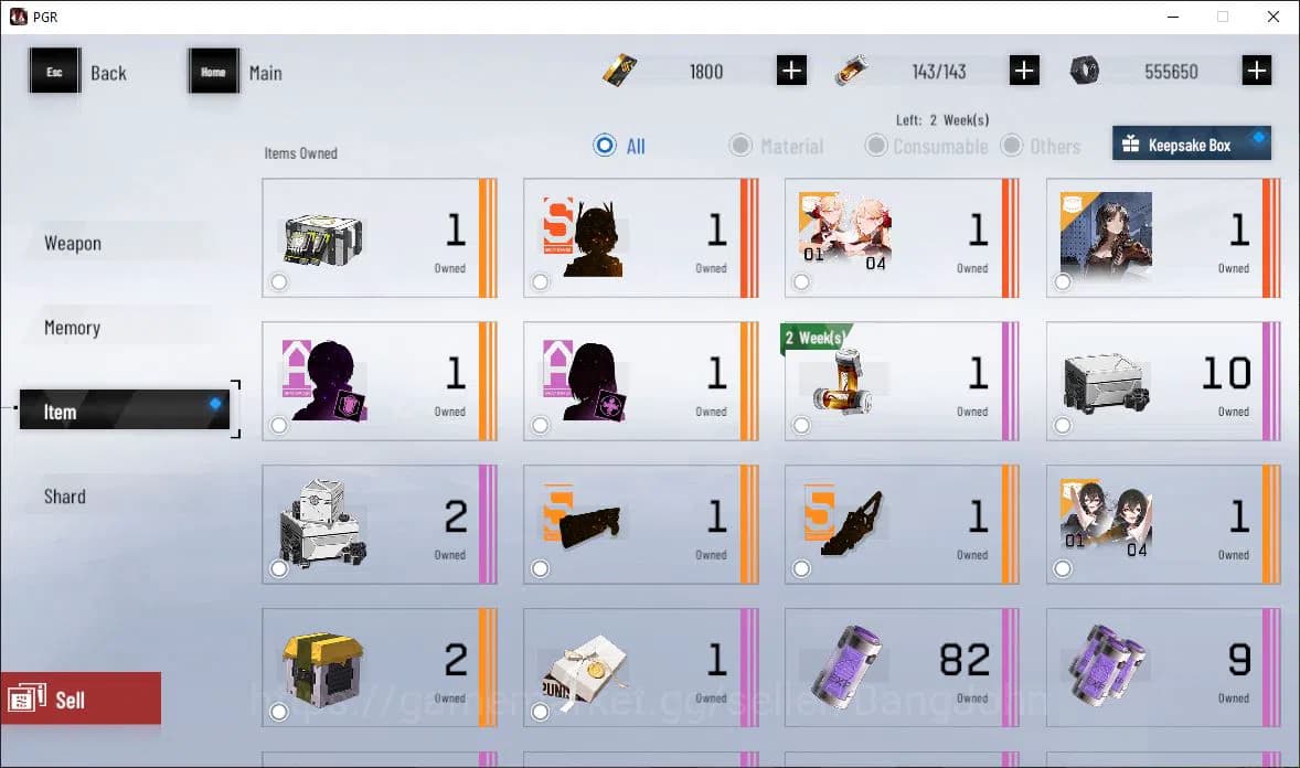 Punishing: Gray Raven Accounts EUROPE|Lv 44 | [S Nirvantia,S Crepuscule,S LuciaCW image 7