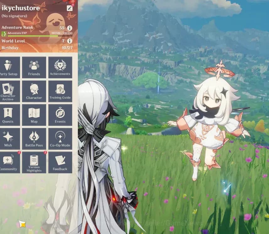 Genshin Impact Accounts ASIA|AR 55|6 Limited+2(*5Weapon)|Arlecchino,Raiden image 1