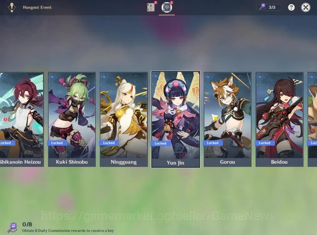 Genshin Impact Accounts ASIA|AR 55|6 Limited+2(*5Weapon)|Arlecchino,Raiden image 14