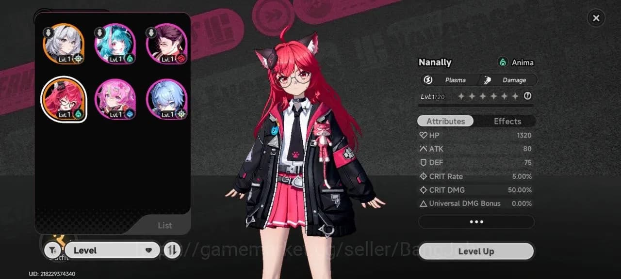 Neverness to Everness Accounts EU | Starter Lv 3 | 1 S Char Nanally + 4 A Char | image 9