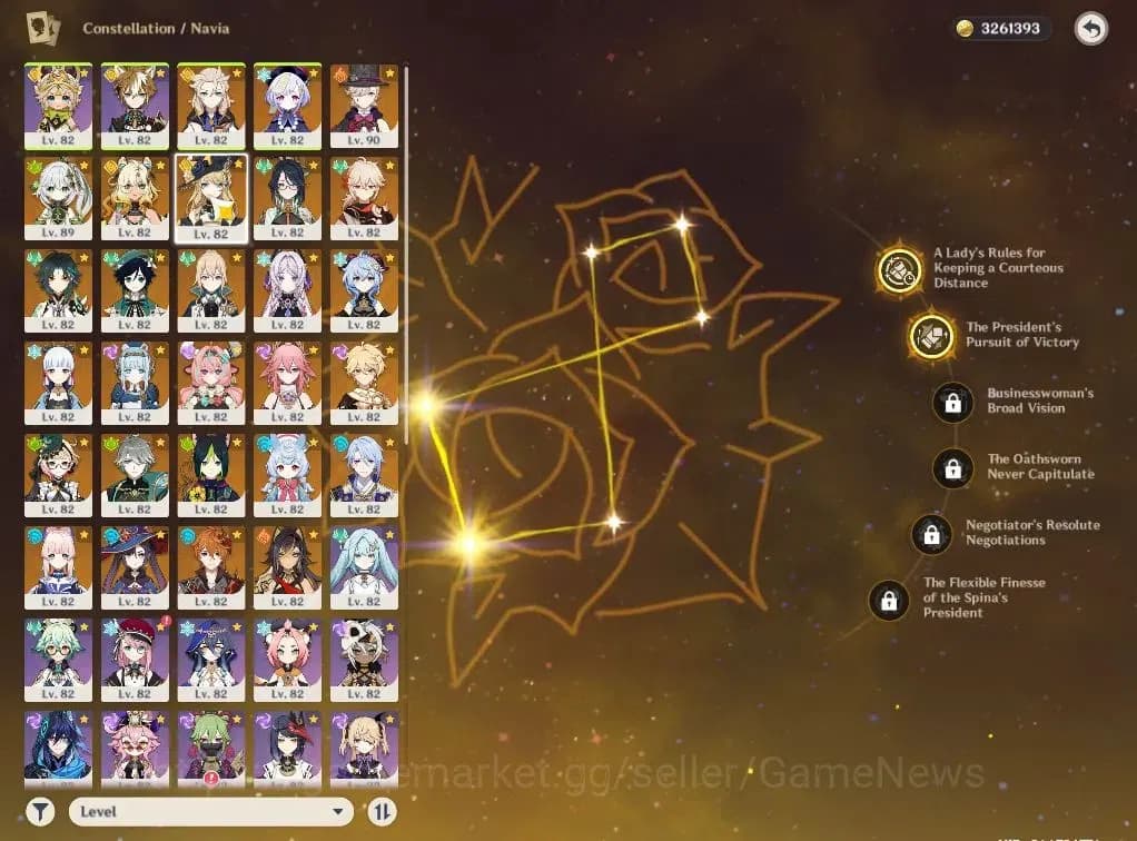 Genshin Impact Accounts ASIA|AR60|Varesa PreamTeam|21Limit+12(*5WEP)|(Sige image 5