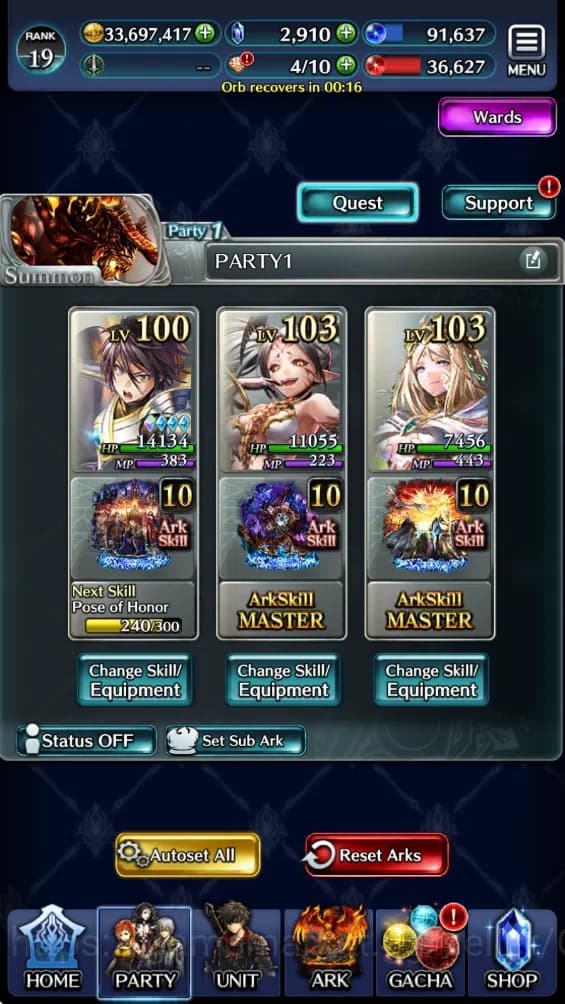 Last Cloudia Accounts GLOBAL Rank19| Starter Collab (Lelouch,Hinata,DLRi image 3