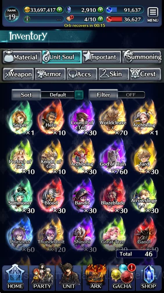 Last Cloudia Accounts GLOBAL Rank19| Starter Collab (Lelouch,Hinata,DLRi image 7