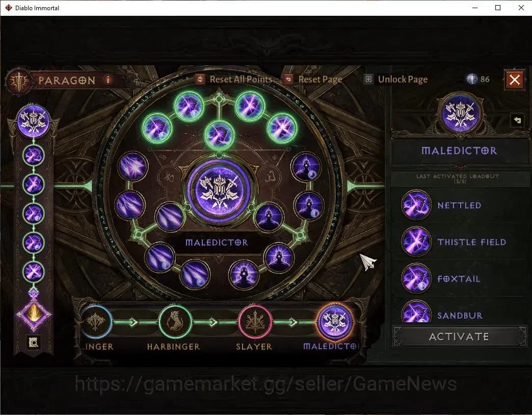 Diablo Immortal Accounts EU - Sescheron|CS ON|Lv60(806)|Crusader|CR 43k|Res image 11