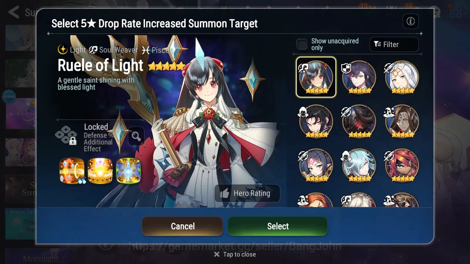 Epic Seven Accounts Global Unverif|6 ML (Salome,Belian,SE Celine,DK Sh image 1