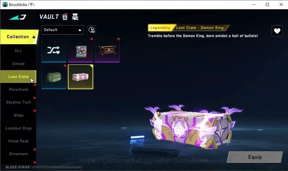 Blood Strike Accounts ASIA|ETERNAL ZERO-Odashadow|10 ULTRA[BLAST,EMMA,ET image 20
