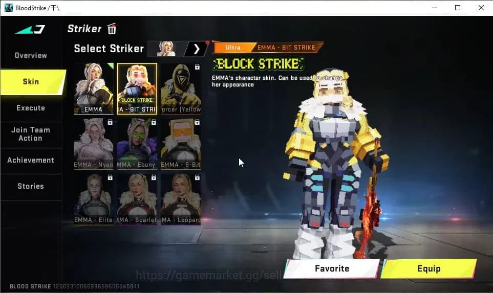 Blood Strike Accounts ASIA|ETERNAL ZERO-Odashadow|10 ULTRA[BLAST,EMMA,ET image 5