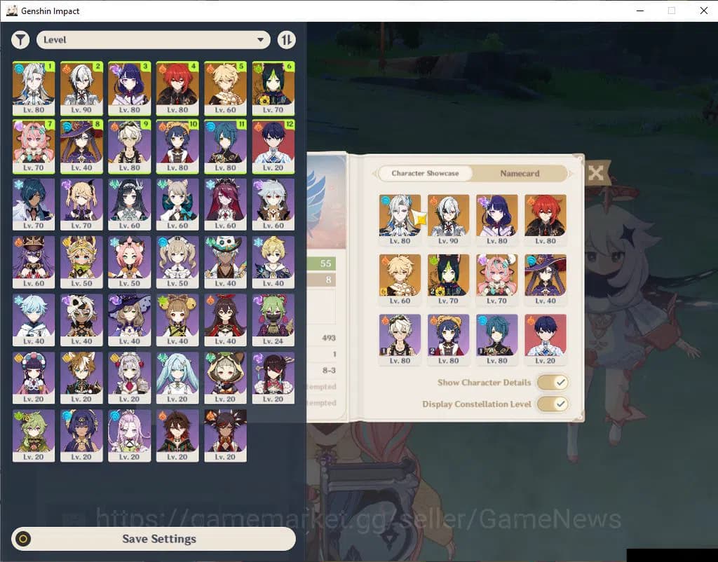 Genshin Impact Accounts ASIA|AR 55|4 Limited +4(*5Wep)|Arlecchino,Raiden,N image 1