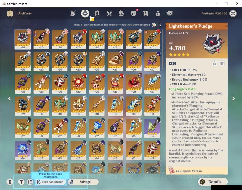 Genshin Impact Accounts ASIA|AR 55|4 Limited +4(*5Wep)|Arlecchino,Raiden,N image 12
