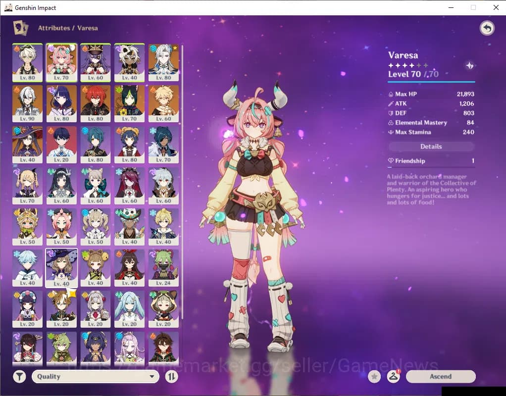Genshin Impact Accounts ASIA|AR 55|4 Limited +4(*5Wep)|Arlecchino,Raiden,N image 15