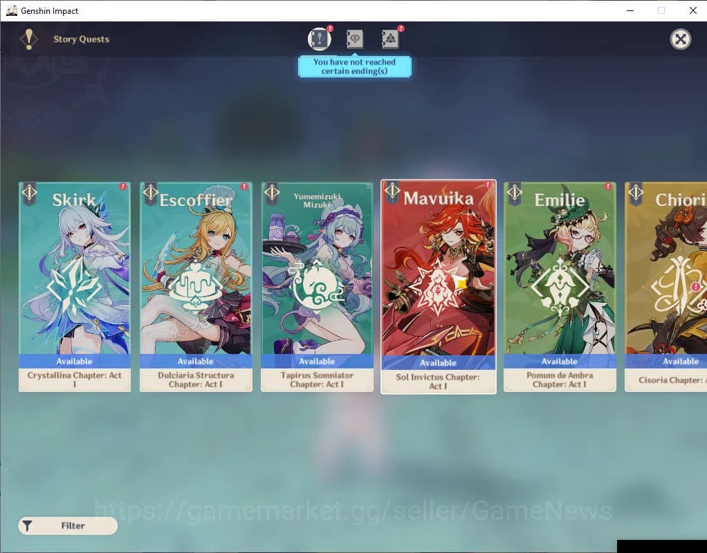 Genshin Impact Accounts ASIA|AR 55|4 Limited +4(*5Wep)|Arlecchino,Raiden,N image 6