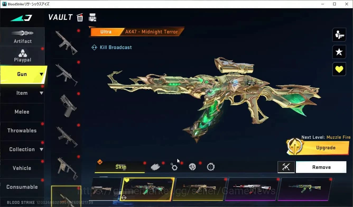 Blood Strike Accounts ASIA|ETERNAL Zero-OdaShadw+Collab AOT[MIKASA,M700, image 15