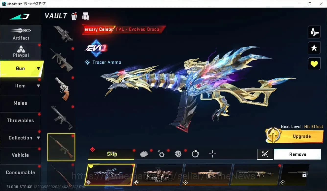 Blood Strike Accounts ASIA|ETERNAL Zero-OdaShadw+Collab AOT[MIKASA,M700, image 19