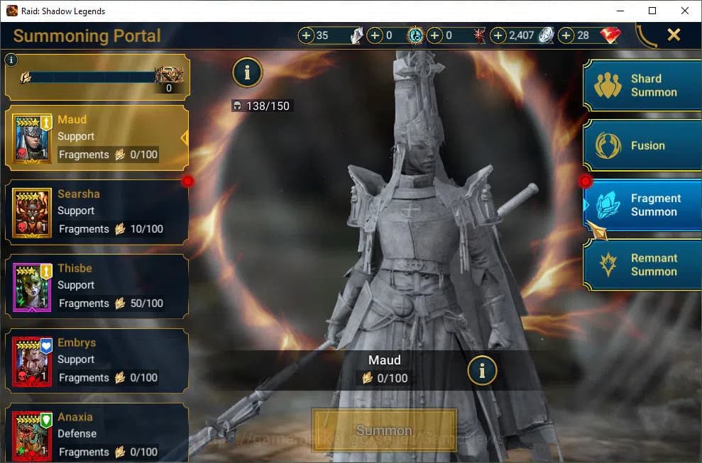 Raid: Shadow Legends Accounts Lv33 611K Power|2 Mythic(Galathir,Androc)|28 Legen image 10