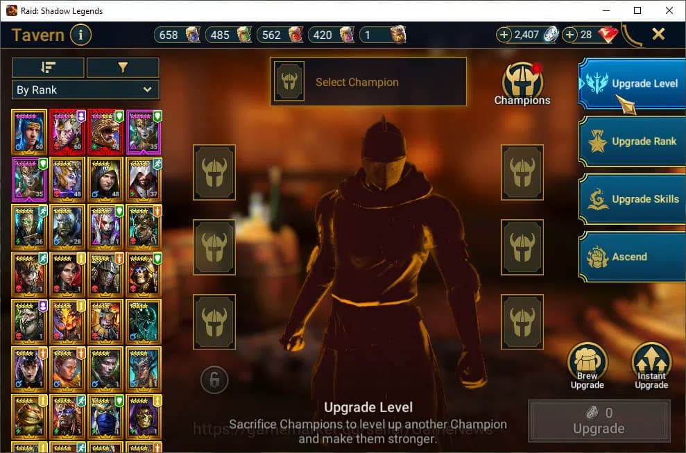 Raid: Shadow Legends Accounts Lv33 611K Power|2 Mythic(Galathir,Androc)|28 Legen image 16