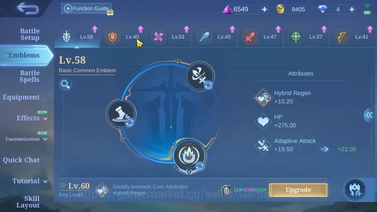 Mobile Legends: Bang Bang Accounts Hero 67|Skin 79|High Glory 56|Dragon T[Lancelot,Li image 12