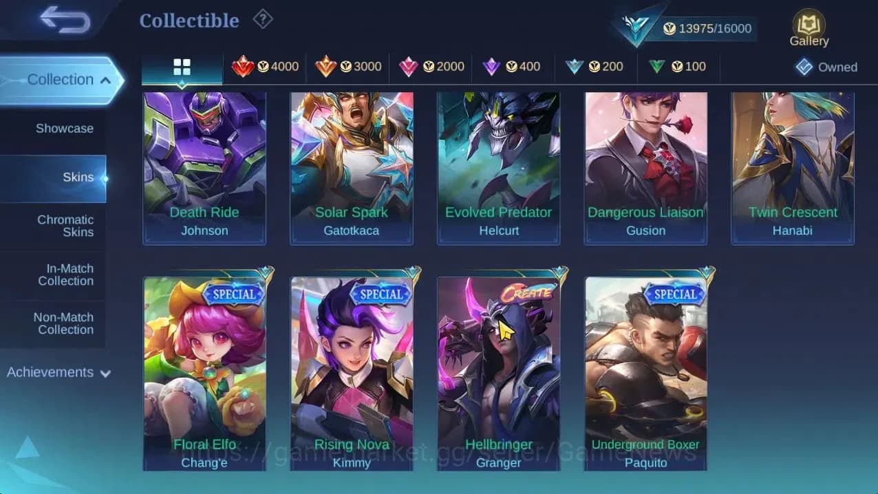 Mobile Legends: Bang Bang Accounts Hero 67|Skin 79|High Glory 56|Dragon T[Lancelot,Li image 6