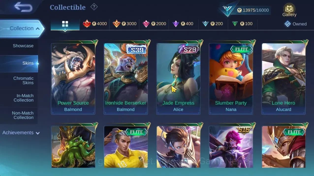 Mobile Legends: Bang Bang Accounts Hero 67|Skin 79|High Glory 56|Dragon T[Lancelot,Li image 7