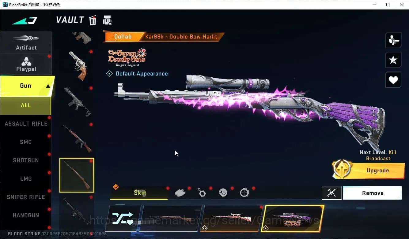 Blood Strike Accounts Asia|ETERNAL DeAgle+Collab TR Jack-Takamichi,7DS A image 10