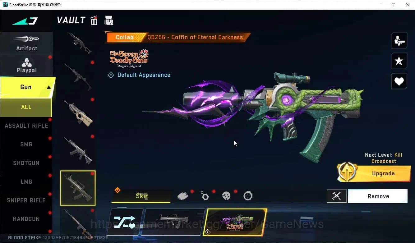 Blood Strike Accounts Asia|ETERNAL DeAgle+Collab TR Jack-Takamichi,7DS A image 11
