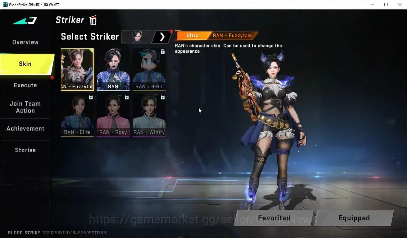 Blood Strike Accounts Asia|ETERNAL DeAgle+Collab TR Jack-Takamichi,7DS A image 4
