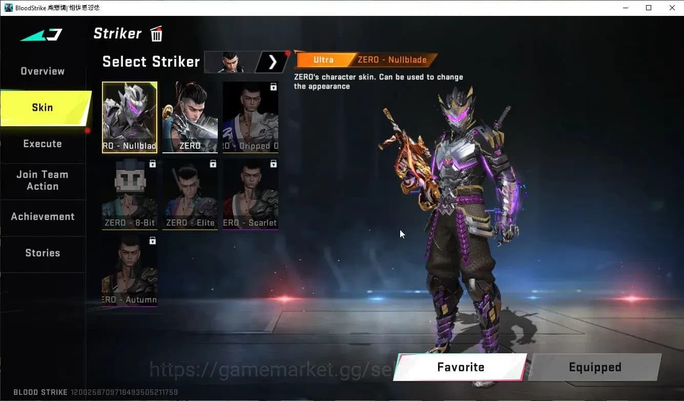 Blood Strike Accounts Asia|ETERNAL DeAgle+Collab TR Jack-Takamichi,7DS A image 5
