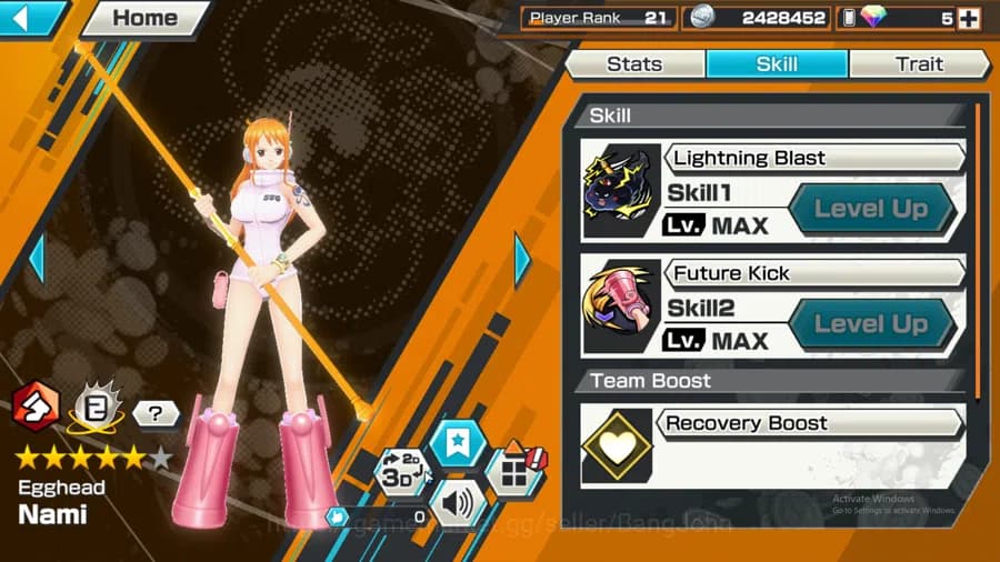 One Piece Bounty Rush Accounts GLOBAL | MAX 2 | EX3 | Egghead nami, BP kuzan, FIL image 3