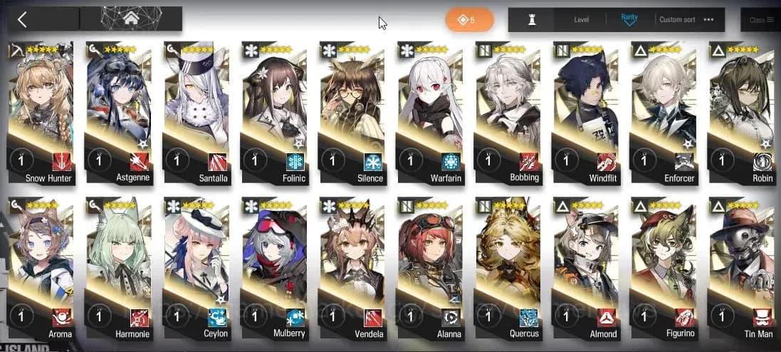 Arknights Accounts Lv 59|138 Op+8 Outfits|5 Limited|ETNC,Wis'adel,TTO image 7