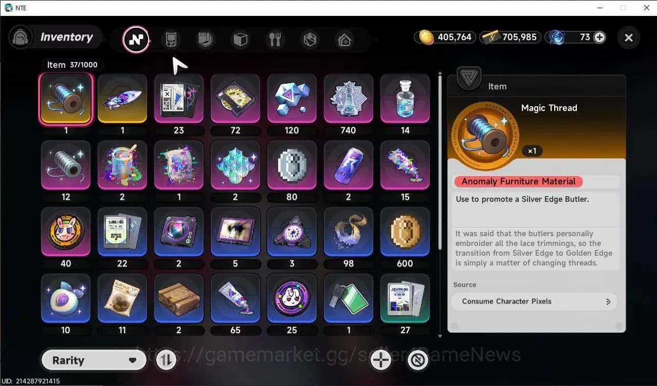Neverness to Everness Accounts Southeast Asia|HL 17|7 S-Class [Nanally+Outfit Pho image 11