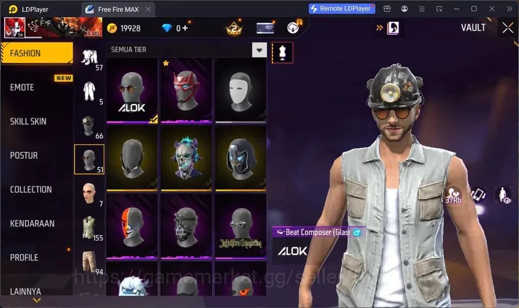 Free Fire Accounts Indonesia | UMP BOOYAH DAY LV.4 | BackPack HEARTRO image 16
